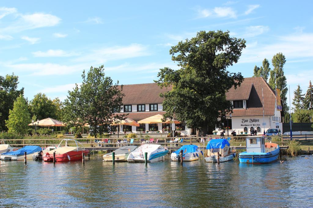 Gasthaus Zur Faehre Greifswald Exterior foto